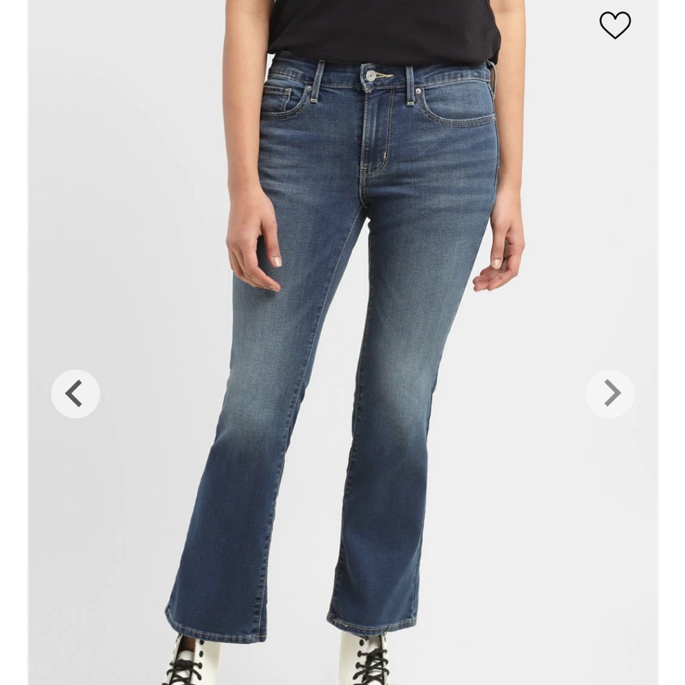 Levi's Blue 715 Bootcut Denim